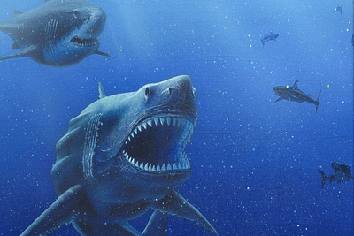 MEGALODON - Carcharodon megalodon